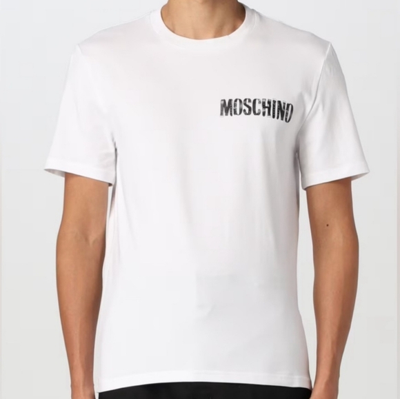 Moschino Biker Logo T-shirt - Picture 5 of 5
